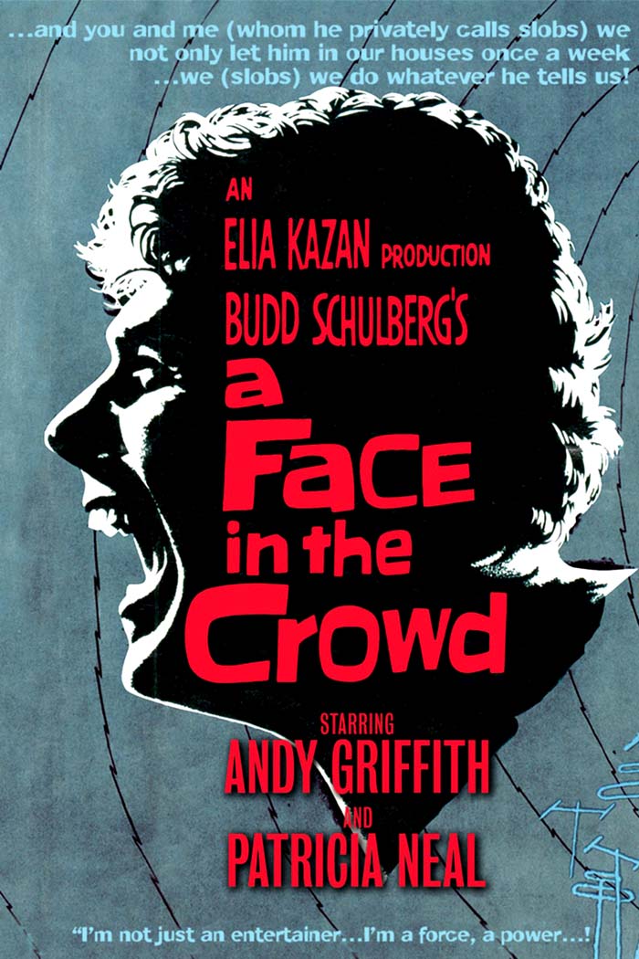 A Face in the Crowd (1957) vintage movie poster
