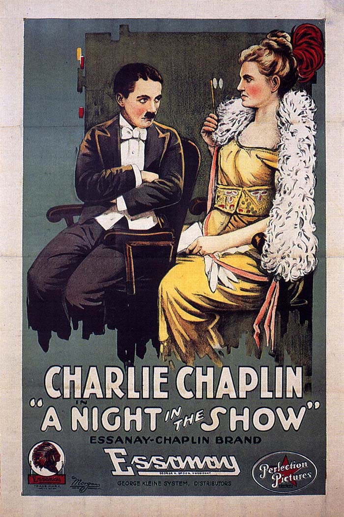 A Night in the Show (1915) vintage movie poster