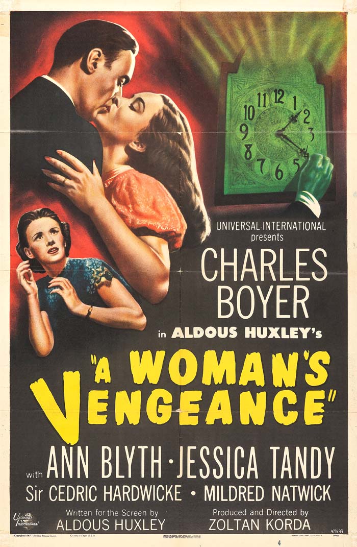 A Woman's Vengeance (1948) vintage movie poster