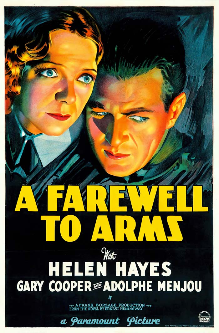 A Farewell to Arms (1932) vintage movie poster