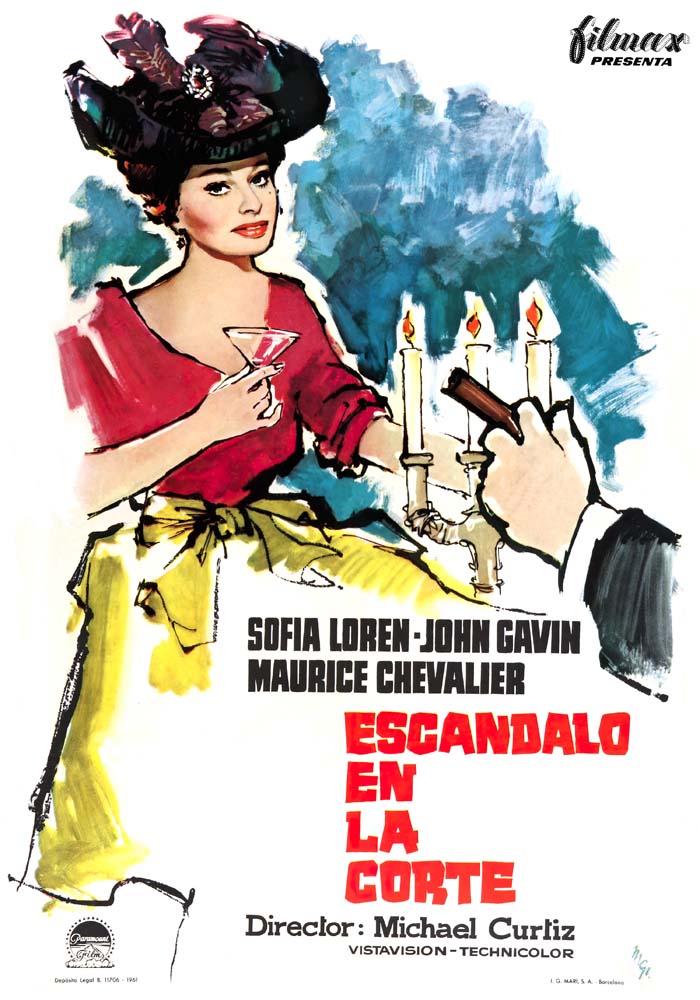 A Breath of Scandal (1960) vintage movie poster