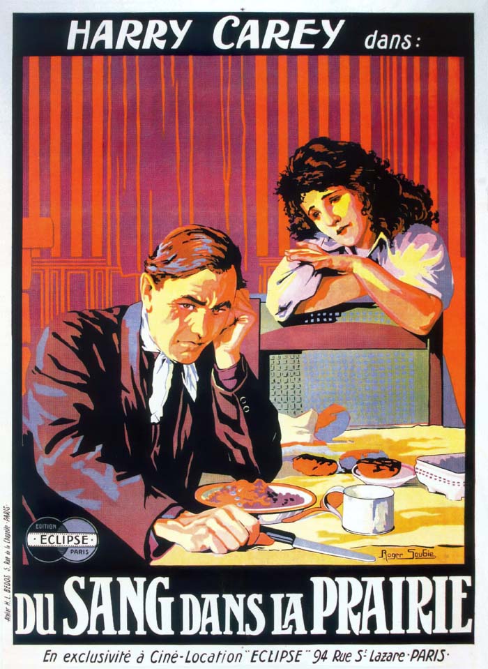 Hell Bent (1918) vintage movie poster
