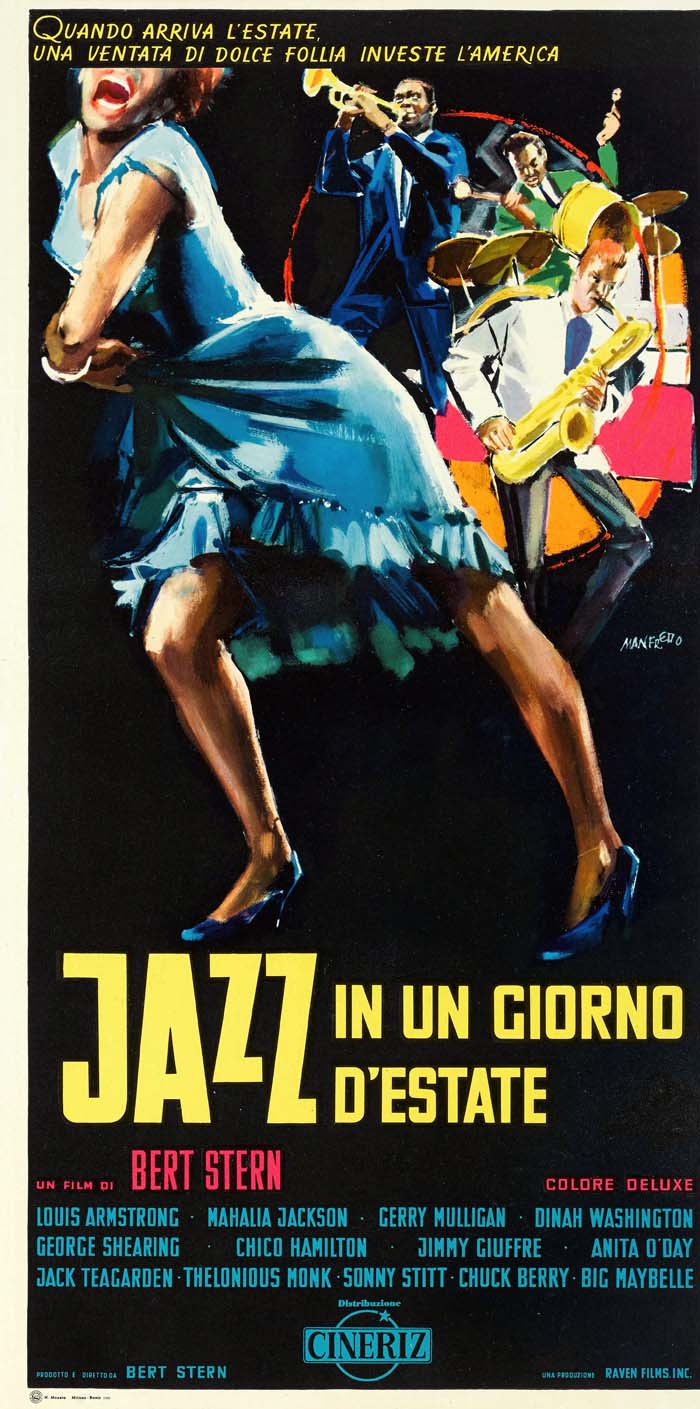 Jazz on a Summer's Day (1960) vintage movie poster