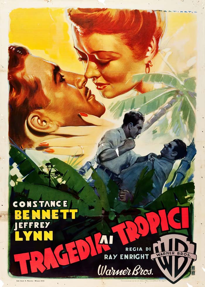 Law of the Tropics (1941) vintage movie poster